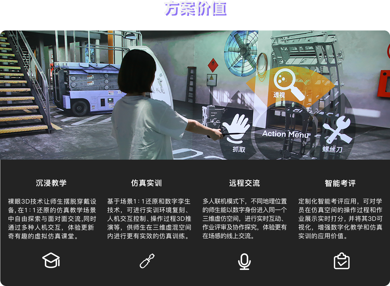 教育解决方案价值展示